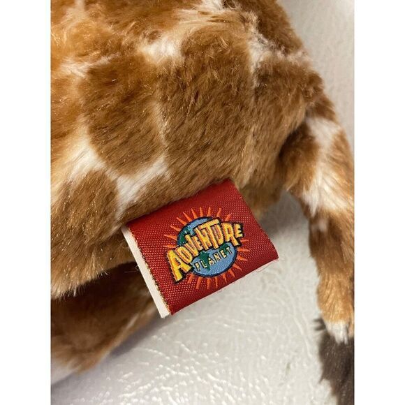 Adventure  Planet Giraffe Plush Toy 15” Posable Stuffed Animal - Picture 9 of 10